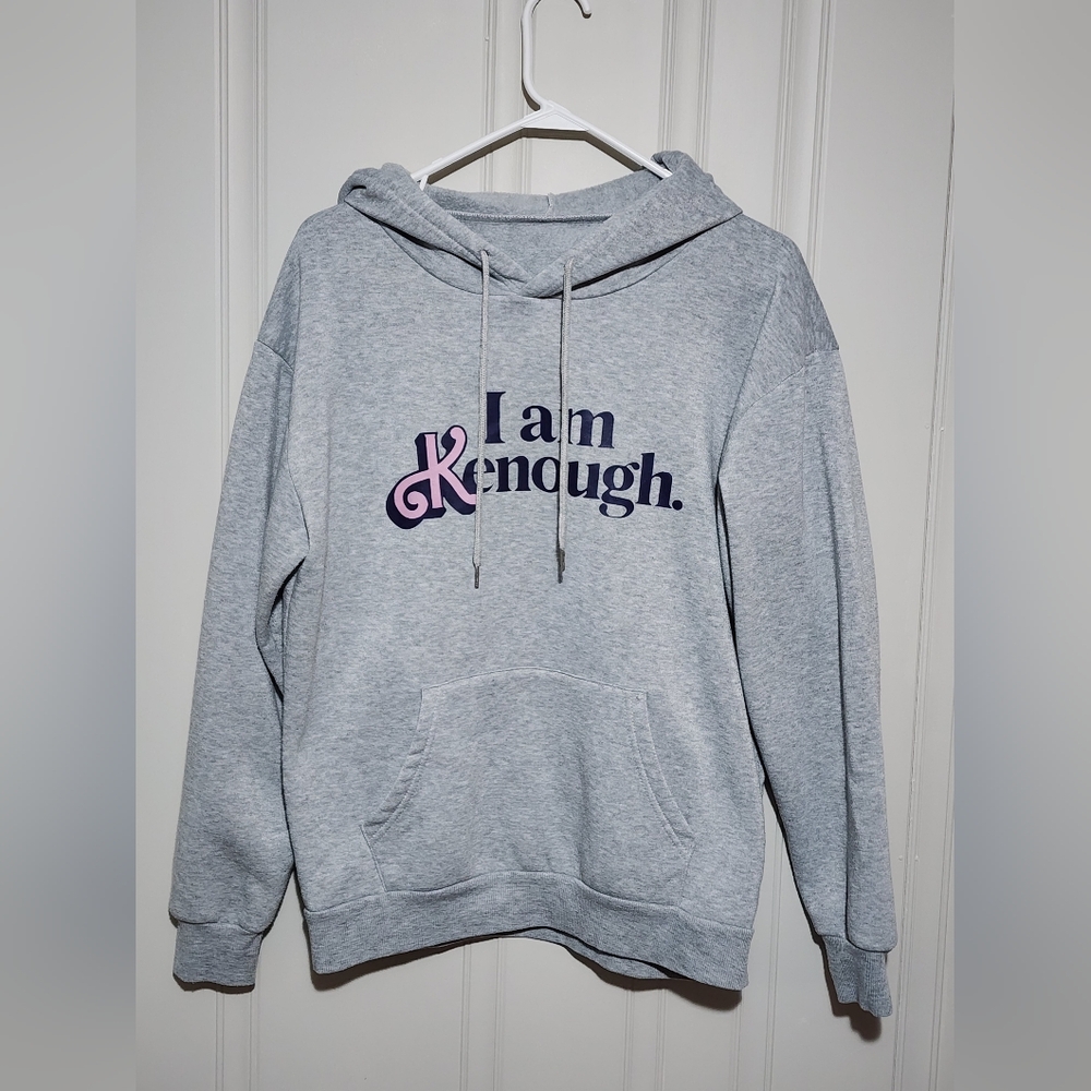 "I AM Kenough" Grey Sweatshirt Unisex Size Medium/Large